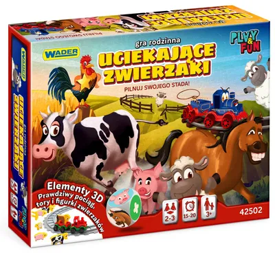 Immagine prodotto di Gioco di famiglia Animali in fuga 42502