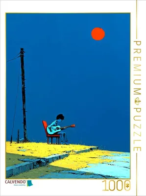Produktbild von CALVENDO Puzzle Nachtblues | 1000 Teile Lege-Größe 64x48cm Foto-Puzzle für glückliche Stunden