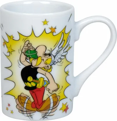 Obrázek produktu pro Könitz mini hrnek Asterix - Potion Magique francouzský, kostní porcelán, barevný, 425 ml, 11 1 353 2385