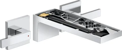 Productafbeelding van AXOR 47082000 - Wastafelarmatuur met 3 aansluitingen, Axor MyEdition