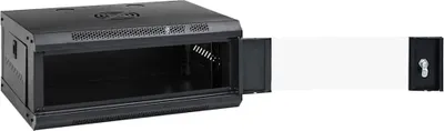 Produktbild von vidaXL Netzwerkschrank mit Speicher Schwarz 53 x 45 x 21 cm Stahl