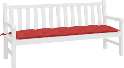 Obrázok produktu pre vidaXL Záhradná lavička Red 180x50x7 cm Oxford Fabric