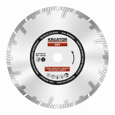 Obrázok produktu pre Diamantový rezný kotúč Expert ø 230 x 22,2 x 2,6 mm na suchý betón kameň mramor