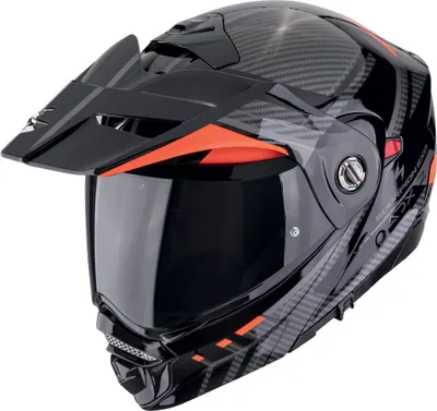 Immagine prodotto di Casco modulare Enduro SCORPION ADX-2 LEWIS Nero Rosso Taglia S