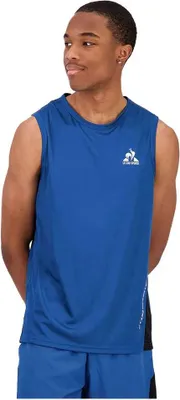 Image de Le Coq Sportif Ess Sport N°1 T-shirt sans manches Bleu XL Homme Bleu XL