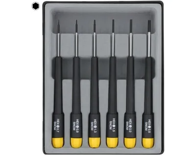 Produktbild von Donau Elektronik 280-63 280-63 Elektronik-u. Feinmechanik Schraubendreher-Set 6teilig Innen-Sechskant, 4-8 mm