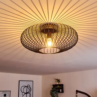 Produktbild von Pieris »Pieris« Deckenlampe aus Metall in Schwarz