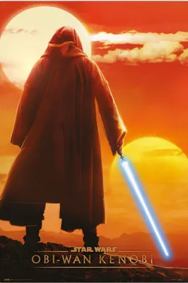 Produktbild von Star Wars Poster Kenobi Twin Suns