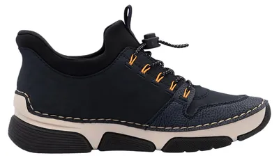 Produktbild von Rieker Damen Stiefelette sportlicher Schlupfschuh mit Gummizug 45963, Größe:40 EU, Farbe:Blau