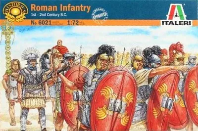 Zdjęcie produktu dla Italeri 1:72 Rzymska piechota z I–II wieku