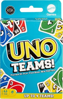 Produktbild von Mattel HXT58 - Mattel Games - UNO Teams!