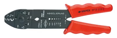 Obrázok produktu pre Knipex 97 21 215 C, Diagonálne kliešte, Kov, Plast, Modrá, Červená, 230 mm, 222 g