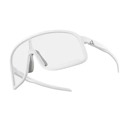 Image de ROCKBROS Lunettes de sport vélo coupe-vent Cycling Glasses Sport Photochrome Lunettes de soleil anti-buée blanc
