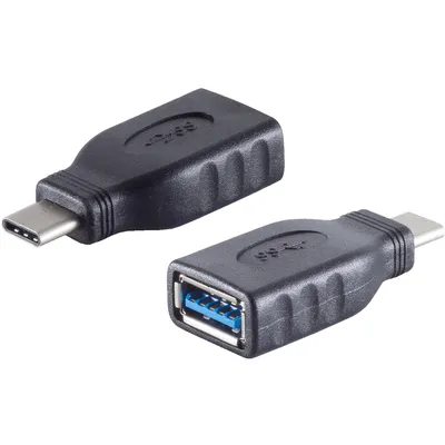 Produktbild von Adapter USB C auf USB A 3.0 OTG Konverter USB C Adapter für MacBook Samsung