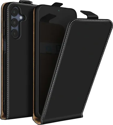 Immagine prodotto di Avizar, custodia a libro verticale con portacarte per Galaxy A16, colore nero