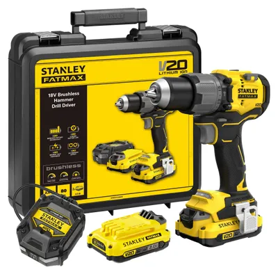 Immagine prodotto di Wiertarko-wkrętarka udarowa fatmax 18V SFMCD715D2K STANLEY