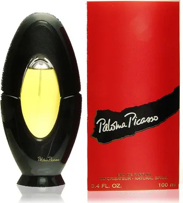 A perfume bottle and its box are displayed side-by-side against a white background.