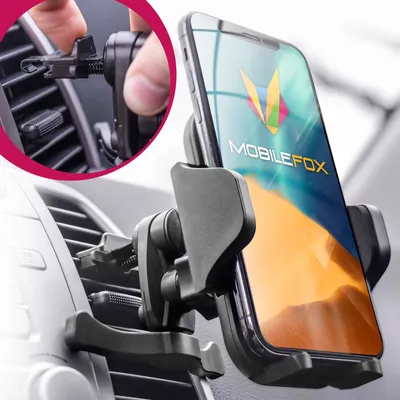 Produktbild von Mobilefox Universal Auto Handy Halterung Lüftung Schlitz KFZ Klemm Halter PKW
