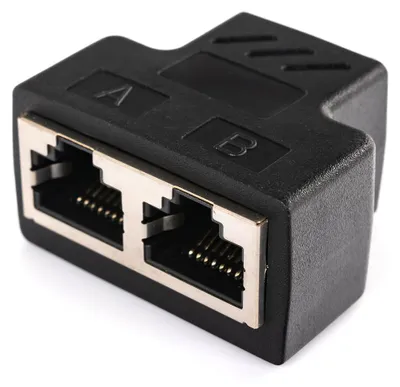 Produktbild von RJ45 1 auf 2 Netzwerkverteiler SP-LC21