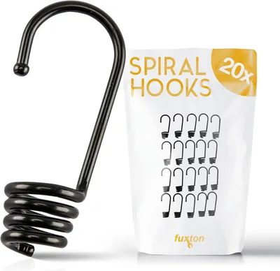 Produktbild von 20 Stück Spiralhaken für Ø 6 mm Expanderseile und Gummiseile