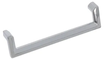 Produktbild von Griff für Möbel aus Zinklegierung, Lochabstand 160 mm, verchromt und poliert