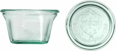 Produktbild von WECK QUADRO Glas mit Deckel 290 ml 6 Stück