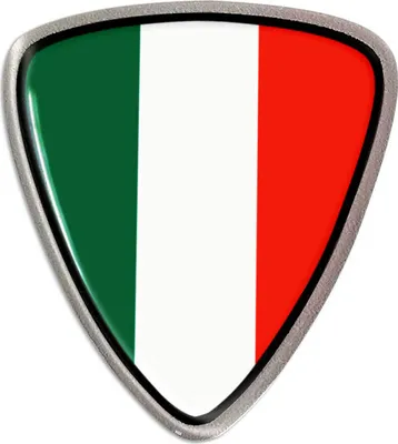 Immagine prodotto di Adesivo 3D bandiera Italia HQ 40x35mm