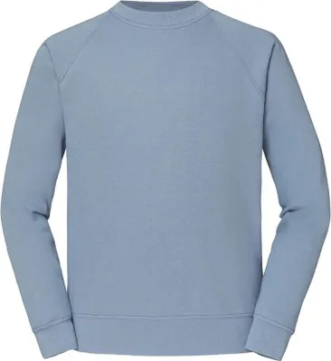 Image de Fruit of the Loom - Sweat-shirt « Classic » pour homme à manches raglan FK2535 (L) (gris-bleu)