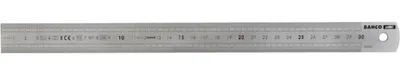 Image de Bahco Règle en acier inoxydable 300 Mm Argent Argent One Size