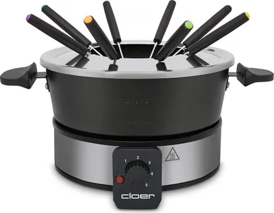 Fondue für 8 Personen, 1,5 l, Antihaftbeschichtung, 1000 W