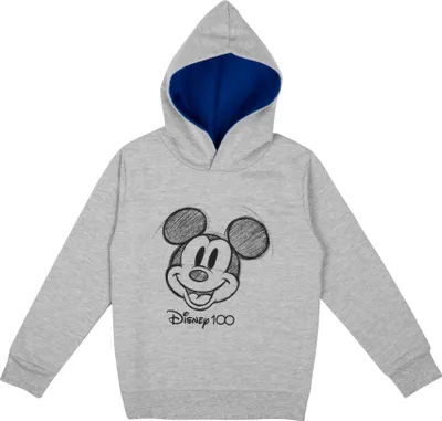 Produktbild von Disney Micky Maus Kapuzenpullover Hoodie für Jungen Pullover mit Kapuze für Kinder Grau 110/116