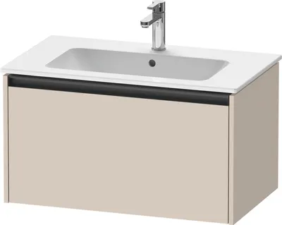 Produktbild von Duravit Ketho.2 Wastafelonderkast 81x48x44 cm Supermat Taupe