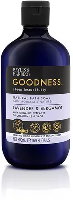 Obrázok produktu pre Baylis & Harding Goodness Sleep Pena do kúpeľa - Levanduľa a Bergamot, 500 ml
