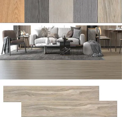 Produktbild von ACXIN PVC Bodenbelag Selbstklebend, Vinylboden Holz-Optik, 91,44 x 15,24 x 0,2 cm, 2,5m² 18 Stück, Laminat Klebefliesen Boden Laminatboden(White Oak)