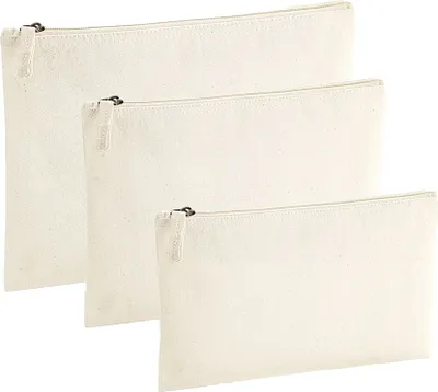 Produktbild von Westford Mill - Beutel, Baumwolle aus biologischem Anbau PC5810 (S) (Natürlich)