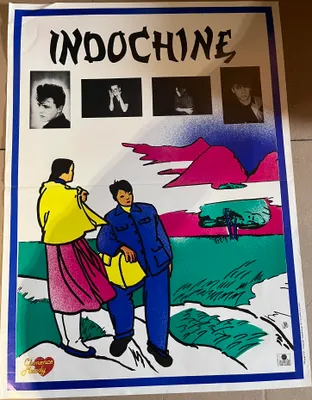 Obrázok produktu pre Indochine – plagát / poster – 40x60 cm