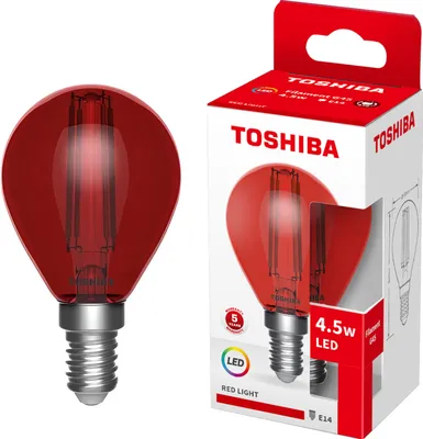 Obrázek produktu pro FILAMENT (RED) LED žárovka G45 E14 4,5W