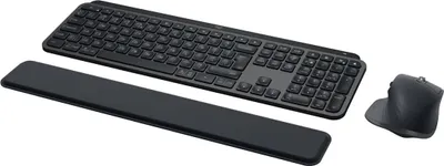 Immagine prodotto di Logitech MX Keys S Combo tastiera Mouse incluso RF senza fili Bluetooth QWERTY Italiano Grafite