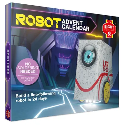 Obrázok produktu pre Vianočný kalendár Franzis Robot, model 15091