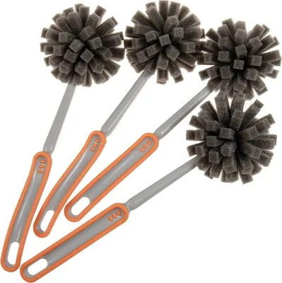Produktbild von SIDCO Flaschenbürste 4 x Gläserbürste Spülbürste Fläschchenbürste Schaumstoff weich