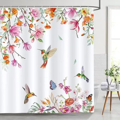 Produktbild von Wasserdichtes Duschvorhang 180x180 cm Polyester