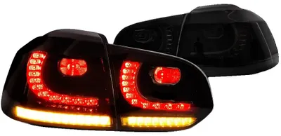 Obrázek produktu pro Sada zadních světel, sekvenční LED blinkry, vodotěsný design, kouřová, LHD