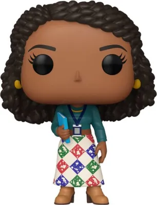 Imagen del producto de Figura de vinilo POP! de la serie de televisión "Abbott Elementary", personaje: Janine Teagues, 9 cm