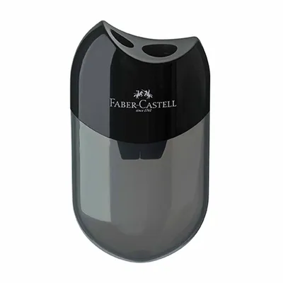 Image de FABER-CASTELL Doppelspitzdose schwarz
