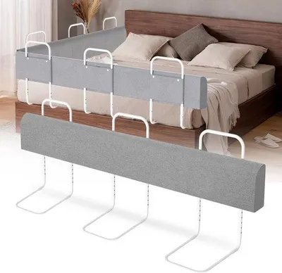 Produktbild von Famanu Bettgitter für Kinder und Babys - Verstellbare Fallschutz