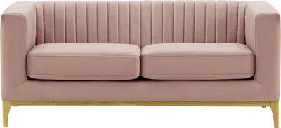 Produktbild von SLF24 - Zweisitzer-Sofa Slender Wood - helllila - Velluto 14