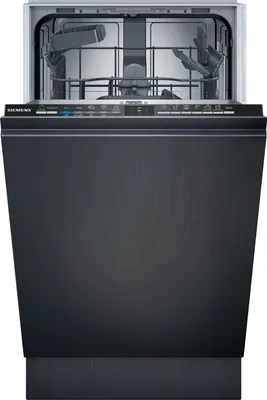 Zdjęcie produktu dla Siemens iQ100 SR61HX16KE, W pełni wbudowany, Wąski (45 cm), Czarny, Dotyk, 1,75 m, 1,65 m