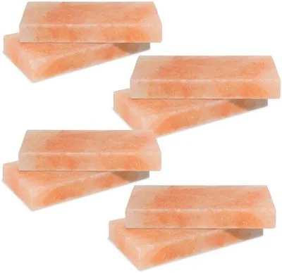Zdjęcie produktu dla Kamienie do grillowania Himalaya 20 x 10 x 2,5 cm, 8 sztuk, kamienie do grillowania mięsa, ryb i warzyw