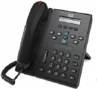 Produktbild von Cisco IP 6921 Telefon, Rufnummernanzeige, Freisprechfunktion, Ethernet