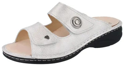 Produktbild von FINN COMFORT Colina Damen Pantolette taupe Glattleder - Größe: 36